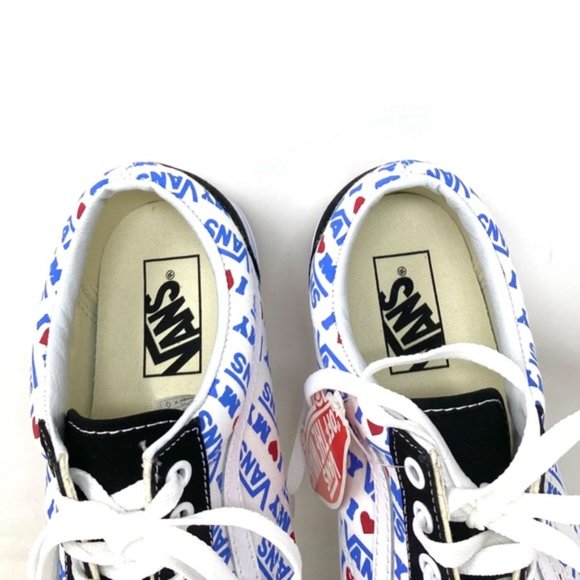 VANS Old Skool Skate Shoes Men Suede Black White Canvas Low Top Custom Alsu01240 - Picture 11 of 11